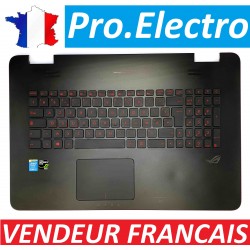 Keyboard topcase clavier avec souris ASUS G741J 13NB0756AM1311 AZERTY Français