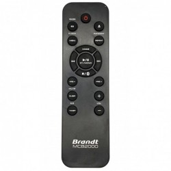 Tele-commande Remote pour TV BRANDT MCB2000 KW-SB001