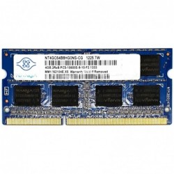 Barette memoire memory DDR3 4Gb HP Probook 6555b PC3-10600S-9-10-F2.1333