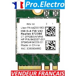 WIRELESS CARD wifi HP TPN-C130 15-BW014NF RTL8723BE AAZ000158D0