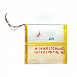 Battery batterie POLAROID MID1328PME01.133 N133IGE-L43 P3470149 HY1427110103 (140mm x 150mm) 8000mAh