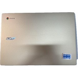 ORIGINAL: TOP cover laptop ACER Chromebook CB514-1H 60.H1LN7.002 60H1LN7002 EAZAH0010101-1