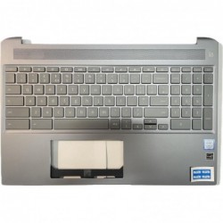 ORIGINAL: Keyboard clavier HP Chromebook 15-DE L56302-DH1 PK132LA1C09 backlit