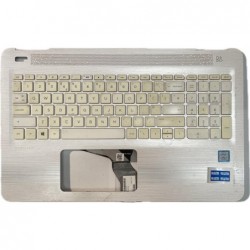 ORIGINAL: Keyboard topcase clavier HP Pavilion 15-AU 3FG34TSTP00 856044-031 HPM114M53GB-9203