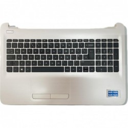 ORIGINAL: Keyboard topcase clavier HP HP 15-AY102NA AP1O2000320 PK131O22A09