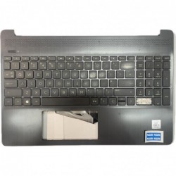 ORIGINAL: Keyboard topcase clavier manque une touch HP 15 15S-FQ 9Z.NE1SQ.T0U L60339-031 L63578-031...