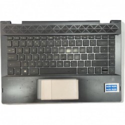 ORIGINAL: Keyboard topcase clavier HP Pavilion X360 14-CD TPN-W131 L15599-201