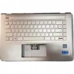 ORIGINAL: Keyboard topcase clavier HP Pavilion 14-BK 14-BF 938610-031 938097-031 (voir photo)