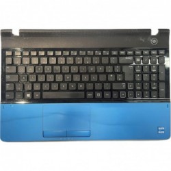 ORIGINAL: Keyboard topcase clavier SAMSUNG NP305E5A 9Z.N5QSN.30U bleu