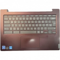 ORIGINAL: Keyboard topcase clavier Lenovo 5CB0U43600 SN20R49119 PP4RP-UK 81TB Chromebook S340-14