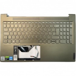 ORIGINAL: Keyboard topcase clavier Lenovo Yoga Slim 7-15IMH05 82DS PR5SB-UK SN20Y71734