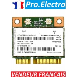 Card wireless HP 15-P261NB 15-P BCM943142HM 752597-001 wifi