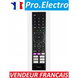 original:Telecommande Remote voice TV Hisense erf3a80 50A77GQ 75A7GQ 65A7GQ