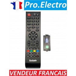 Tele-commande Remote pour TV EXCLUSIV