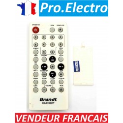 Tele-commande Remote pour TV BRANDT BDVD1660IW