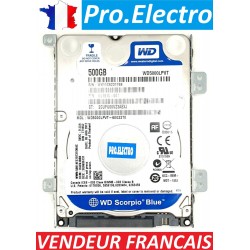 original: SSD disque dur HP G-1000 691915-001 500GB WD5000PLVT