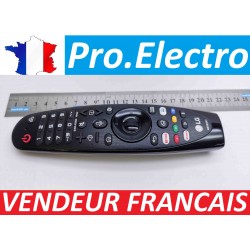 Télé-commande Remote control smartTV TV LG AKB75855501 MR20GA (Grade A-)
