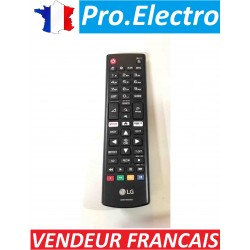Telecommande remote control pour TV LG AKB75095308