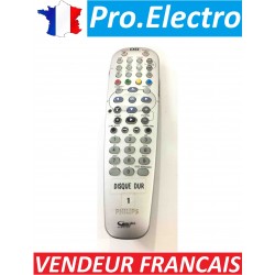 Tele-commande Remote pour DVD PLAYER TV PHILIPS 3125 147 15791 RC 19046006/01