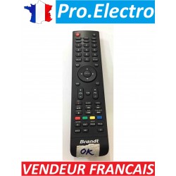 Tele-commande Remote pour TV BRANDT H0F-50E 2.1 B4930FHD