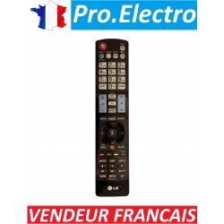 Telecommande remote control pour Television LG AKB72914021