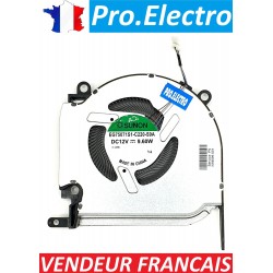 Ventilateur CPU fan HP 16-K EG75071S1-C220-S9A DC12V N18099-001 NS75C06-21J20 N18088-001