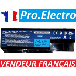original:Battery batterie Acer Aspire 8920G Model LE1 AS07B42 4800mAh 14.8V