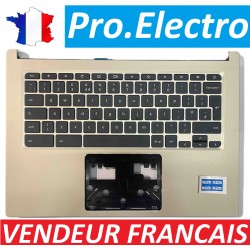 ORIGINAL:Keyboard topcase clavier Acer Chromebook CB514-1HT 6B.HGRN7.009 Gold Doré