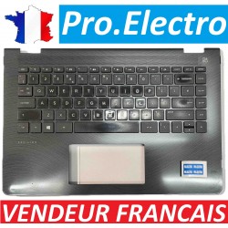 ORIGINAL:Keyboard topcase clavier HP Pavilion X360 14-BA104NA 924117-031 HPM16L9