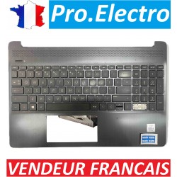ORIGINAL:Keyboard topcase clavier manque une touch HP 15 15S-FQ 9Z.NE1SQ.T0U L60339-031 L63578-031...