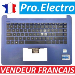 ORIGINAL:Keyboard topcase clavier HP 14-BP L00443-031 NSK-XC5SQ