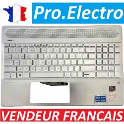 ORIGINAL:Keyboard topcase clavier HP Pavilion 15-cs 15-cw AEG7CE01010 L24752-031