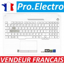 ORIGINAL:Keyboard topcase clavier ASUS Gaming 8 F15 FA506II FX506HM FX506H F17 FA706 FA706U FX706 FX706U...
