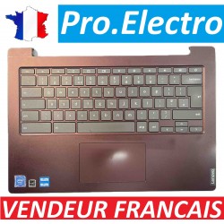 ORIGINAL:Keyboard topcase clavier Lenovo 5CB0U43600 SN20R49119 PP4RP-UK 81TB Chromebook S340-14