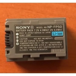 Battery Pack Sony 	NP-FP50