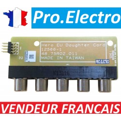 Board line Port TV Télévision HAIER LE32A650CF 12566-1 48.75R02.011