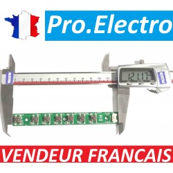 Button power TV TOSHIBA 32HL833R 32AV833-KEYPAD REV:1.01