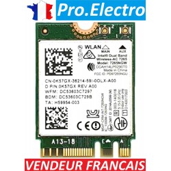 WIFI Card wireless DELL Latitude E7450 P40G 0K57GX 7265NGW