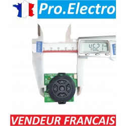 Button power TV TCL THOMSON 49UD6006S 40-32S380-KEC2LG