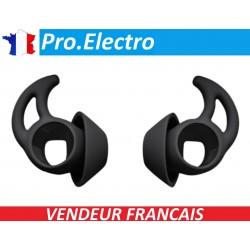 Noir:EMBOUTS silicone écouteur Bose QuietComfort Earbuds 429708 L (large)