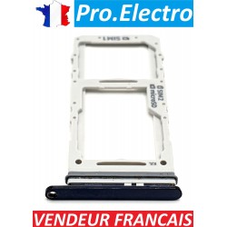 LECTEUR SIM MicroSD Plastique Samsung S20+ G986B Noir