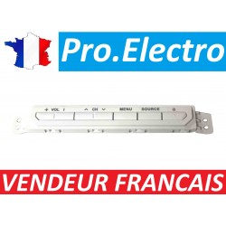 BLANC Button power TV JCV lt-32hg82u lt-28ha82u ns-32d420na16 2205a3300p/t 32hg82Wu