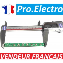 Button power TV THOMSON 32HA3113 32HA3103 40-32D0F1-KEB2LG