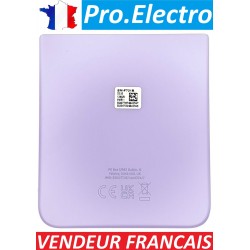 COVER cache Samsung Galaxy Z Flip4 SM-F721 VT230804 Violet/Lavande