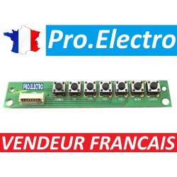 Button power TV Brandt B1611HD LED LE156S86T 1.30.8.09001501R