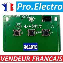 Button power TV THOMSON 49UC6306 40-32D29B-KEA2LG