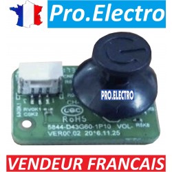 Button power TV JVC LT-55HW97U