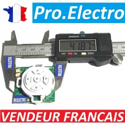 Button power TV THOMSON 32HB3103 40-43D140-KEB2LG