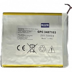 Battery batterie Archos 97c Platinum GPC 3487103 1ICP4/87/104 (100x120mm)