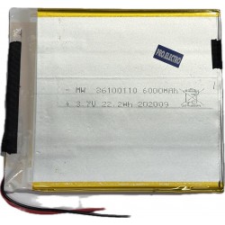 Batterie tablette 36100110 6000mAh 3.7V 202009